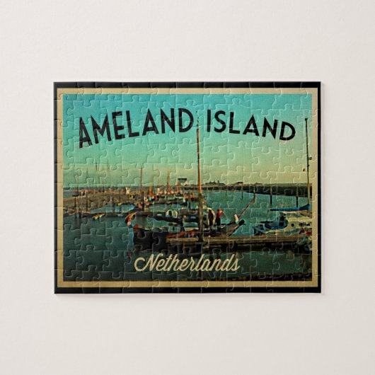 Ameland Island Legpuzzel (Horizontaal)
