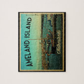 Ameland Island Legpuzzel (Verticaal)