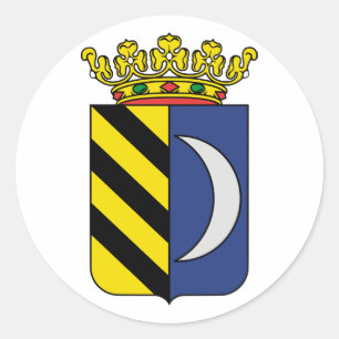 Ameland, Nederland Ronde Sticker