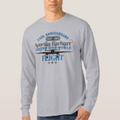 Amelia Earhart 75 Year Anniversary T-shirt (Voorkant)