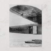Amelia Earhart Black White Photo Aviation Birthday Briefkaart (Voorkant)