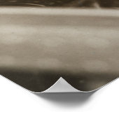 Amelia Earhart Candid Airplane Cockpit Foto 1937 Poster (Hoek)