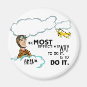 Amelia Earhart De meest effectieve manier OM HET T Magneet (Voorkant)
