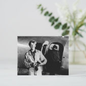  Amelia Earhart Foto Briefkaart (Staand voorkant)