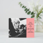  Amelia Earhart Foto Briefkaart (Staand voorkant)