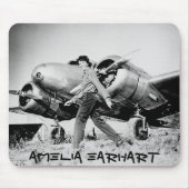  Amelia Earhart Foto Muismat (Voorkant)