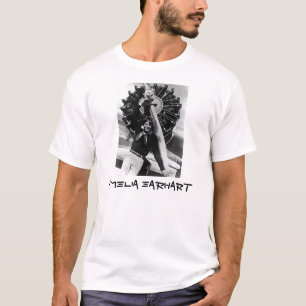 Amelia Earhart Foto T-shirt