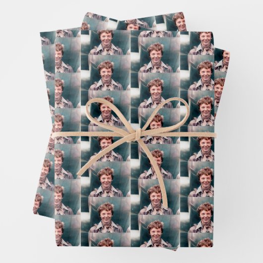 Amelia Earhart Lockheed Model 10-E Electra 1937 Inpakpapier Vel (In situ)