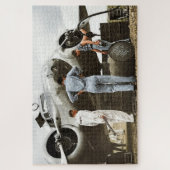 Amelia Earhart Lockheed Model 10 Electra 1937 Rest Legpuzzel (Verticaal)