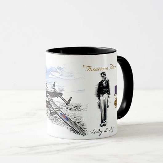 Amelia Earhart Mok (Voorkant rechts)