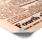 Amelia Earhart Ontbrekend Full Page Newspaper 1937 Poster (Hoek)