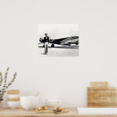 Amelia Earhart standaardformaat Poster (Keuken)