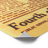 Amelia Earhart stuurt radio SOS Sepia 1937 Poster (Hoek)