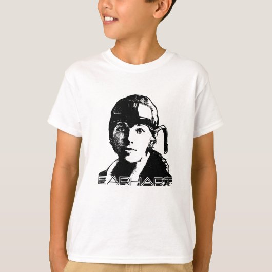 Amelia Earhart T-shirt (Voorkant)