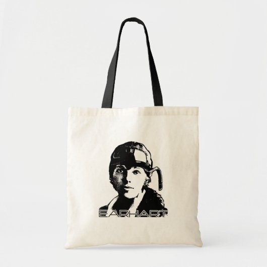 Amelia Earhart Tote Bag (Voorkant)