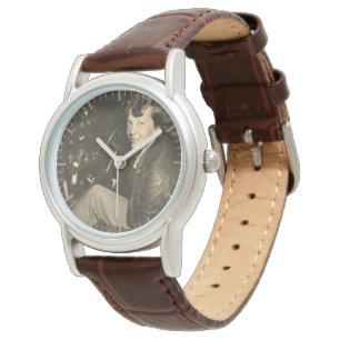 Amelia Earhart Vliegtuig Cockpit Foto 1937 Vrouwen Horloge