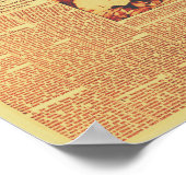 Amelia Earhart voor de ronde van de wereldvlucht 1 Poster (Hoek)