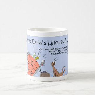 Amelia Earwig laat een lift achter Koffiemok