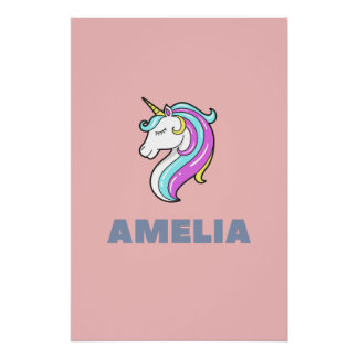 Amelia Eenhoorn Poster