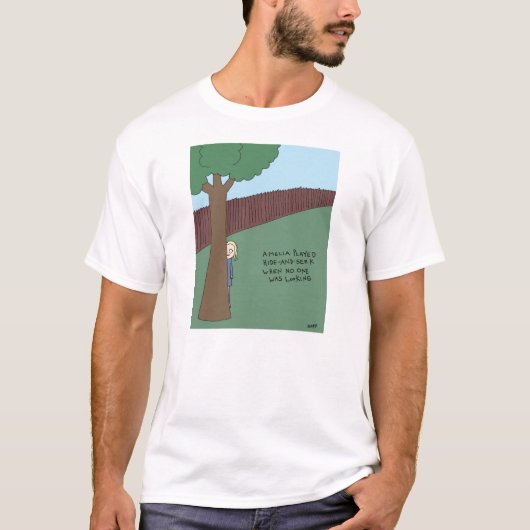 Amelia Hides and Seeks T-shirt (Voorkant)