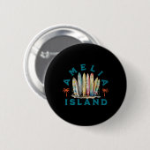 Amelia Island _5 Ronde Button 5,7 Cm (Voorkant /achterkant)