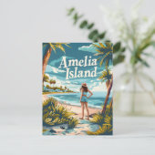 Amelia Island  Briefkaart (Staand voorkant)