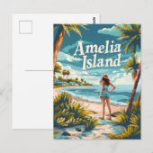 Amelia Island  Briefkaart (Voorkant / Achterkant)