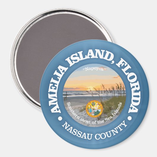 Amelia Island (C) Magneet (Voorkant / Achterkant)