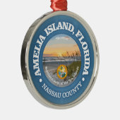Amelia Island (C) Metalen Ornament (Rechts)