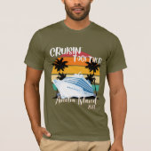 Amelia Island Cruise 2025 Familie Groepsreizen T-shirt (Voorkant)