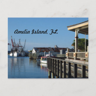 Amelia Island, FL. briefkaart