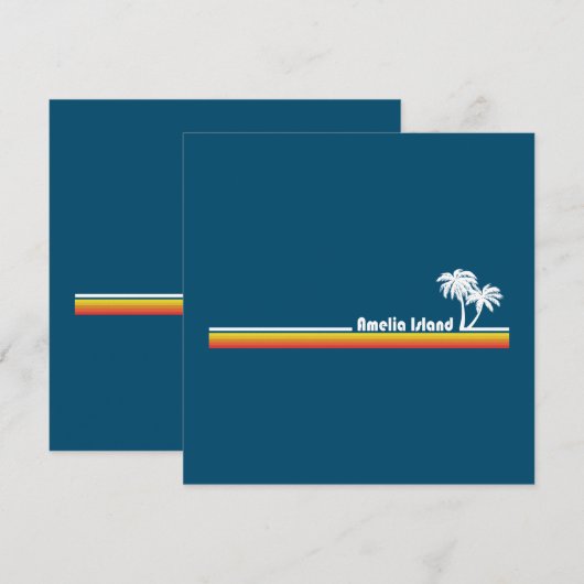 Amelia Island Florida (Voorkant / Achterkant)