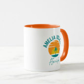 Amelia Island Florida koffiemok Mok (Voorkant rechts)