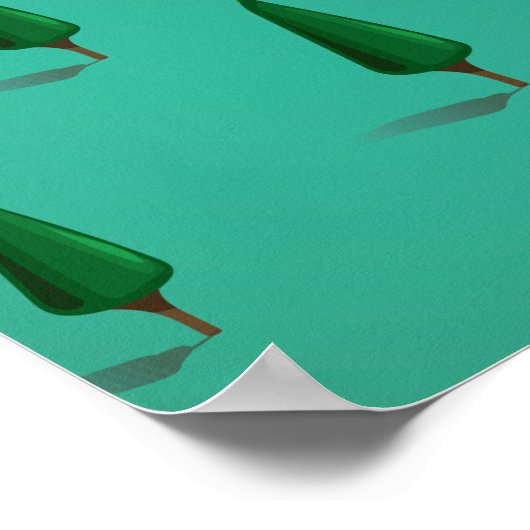 Amelia Island Florida reiskaart. Poster (Hoek)