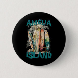 Amelia Island Florida Ronde Button 5,7 Cm