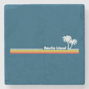 Amelia Island Florida Stenen Onderzetter