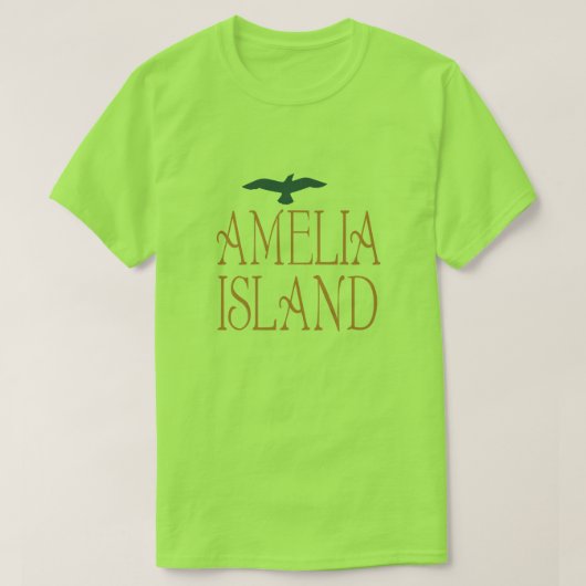 Amelia Island Florida t-shirt (Design voorkant)