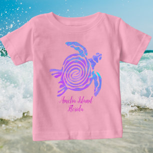 Amelia Island Florida Zee Turtle T-Shirt