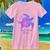 Amelia Island Florida Zeeschildpad T-Shirt