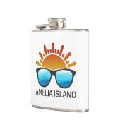 Amelia Island Florida Zonnebril Heupfles (Links)