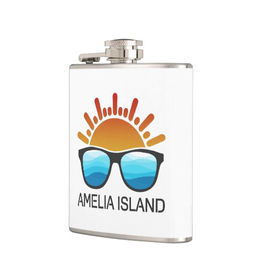 Amelia Island Florida Zonnebril Heupfles (Links)