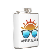 Amelia Island Florida Zonnebril Heupfles (Rechts)