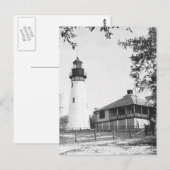 Amelia Island Lighthouse Briefkaart (Voorkant / Achterkant)