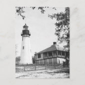 Amelia Island Lighthouse Briefkaart (Voorkant)