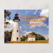 Amelia Island Lighthouse, Briefkaart van Florida (Voorkant)