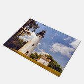 Amelia Island Lighthouse, Florida door Mat (Schuin)