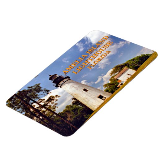 Amelia Island Lighthouse, Florida Flexi Magnet Magneet (Linkerzijde)