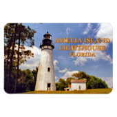 Amelia Island Lighthouse, Florida Flexi Magnet Magneet (Horizontaal)