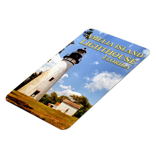 Amelia Island Lighthouse, Florida Flexi Magnet Magneet (Linkerzijde)
