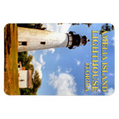Amelia Island Lighthouse, Florida Flexi Magnet Magneet (Horizontaal)